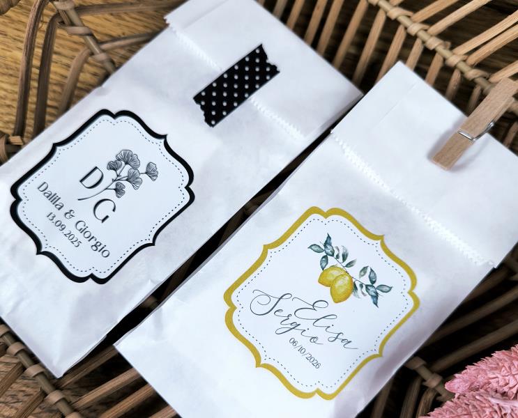 Sacchetto in carta medio - Accessori per matrimonio